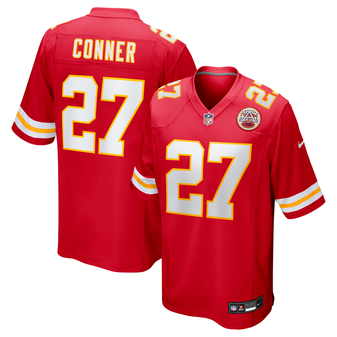 Kansas City Chiefs Chamarri Conner Nike Red Game Jersey