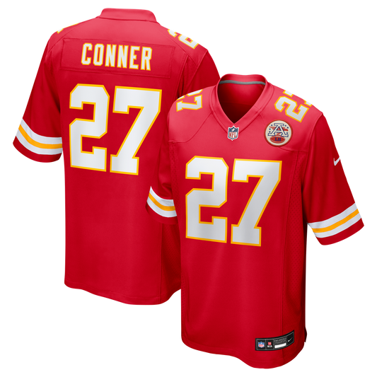 Kansas City Chiefs Chamarri Conner Nike Red Game Jersey