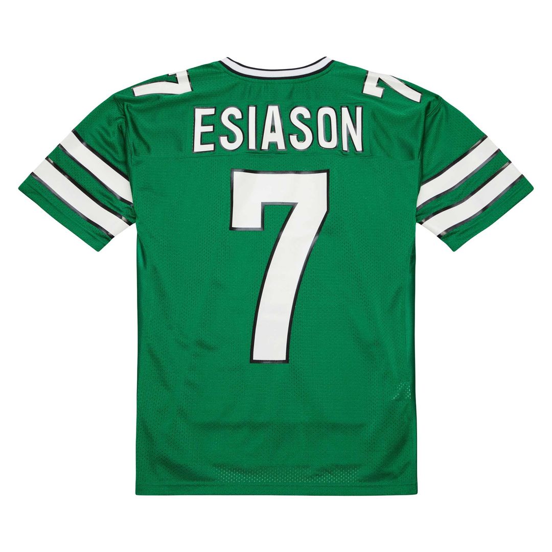New York Jets Boomer Esiason Mitchell & Ness Kelly Green 1993 Authentic Throwback Retired Player Pocket Jersey