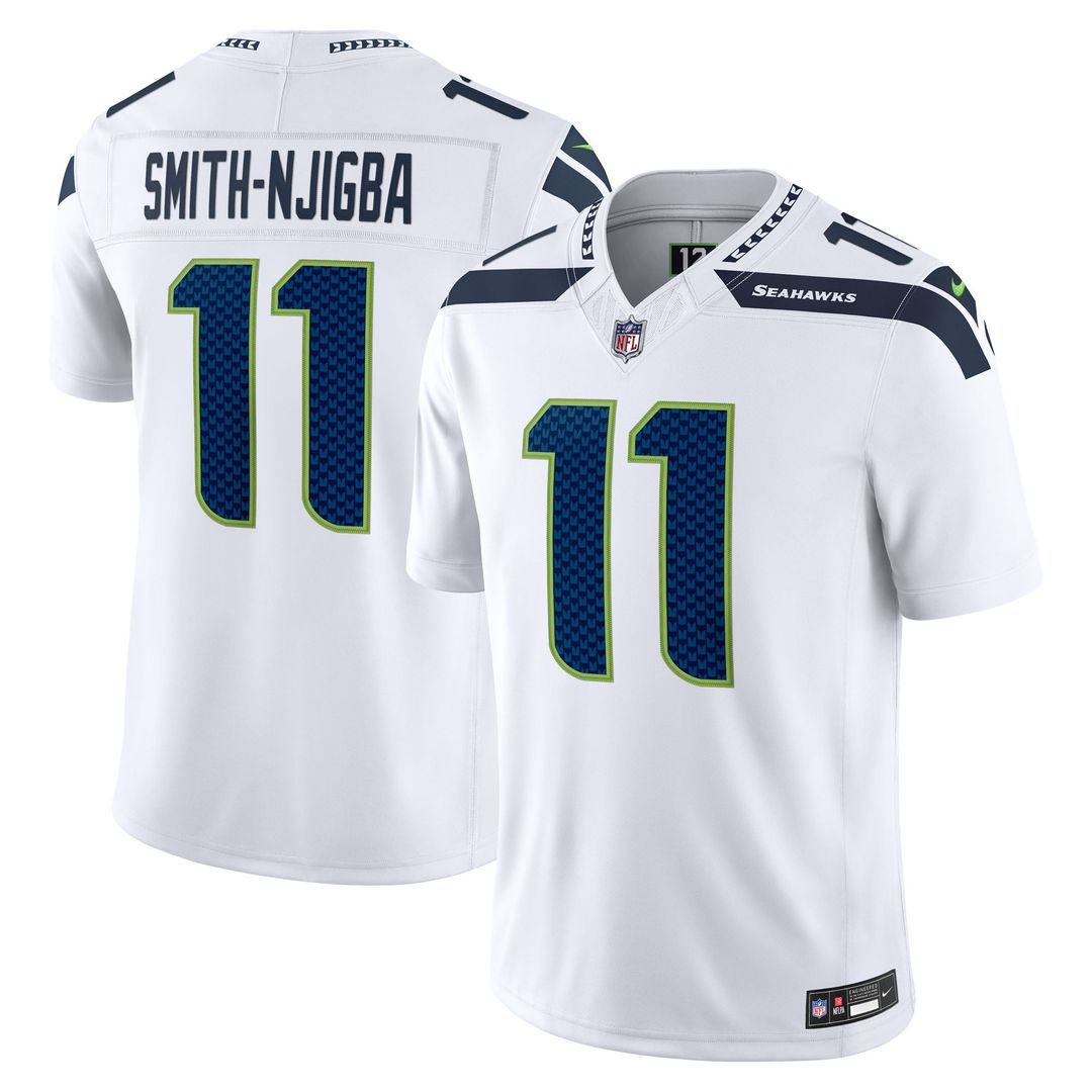 Seattle Seahawks Jaxon Smith-Njigba Nike Royal Alternate Vapor F.U.S.E. Stitched Limited Jersey