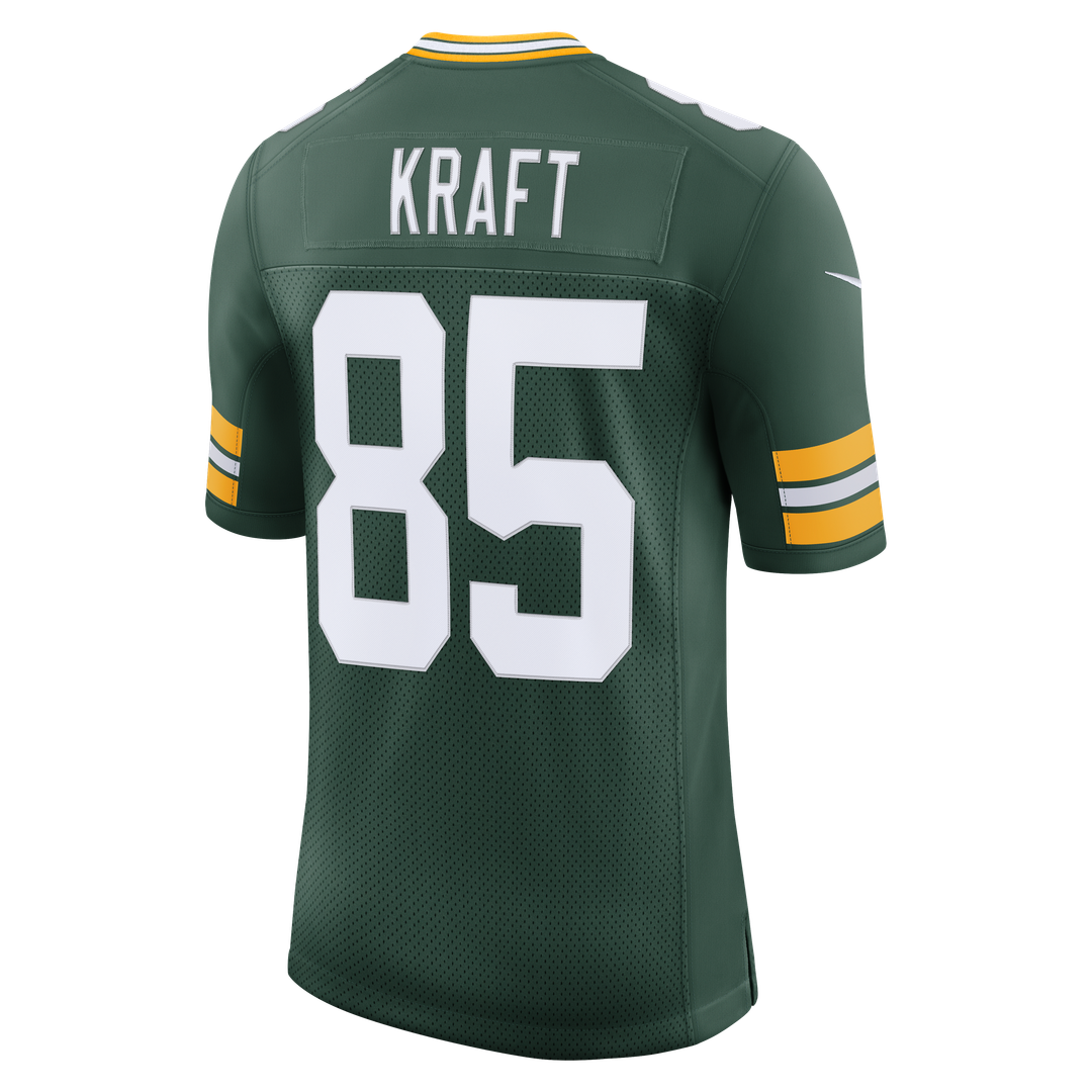 Green Bay Packers Tucker Kraft Nike Green Vapor Untouchable Stitched Limited Jersey
