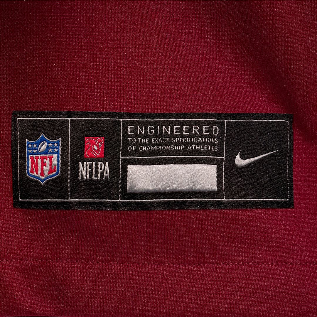 Washington Commanders Josh Conerly Jr. Nike Burgundy Team Game Jersey