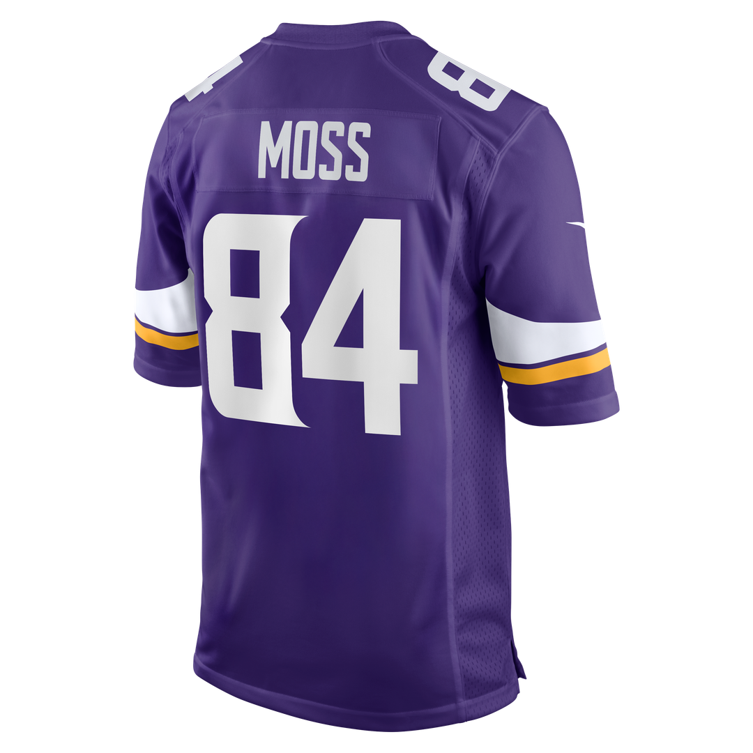 Minnesota Vikings Randy Moss Nike White Retired Player Game Jersey