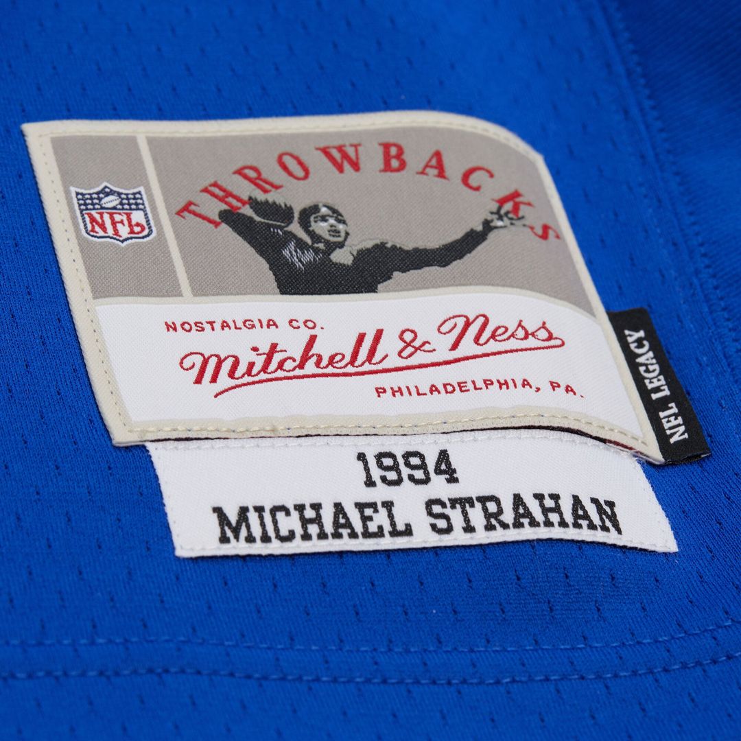 New York Giants Michael Strahan Mitchell & Ness Royal 1994 Legacy Replica Jersey