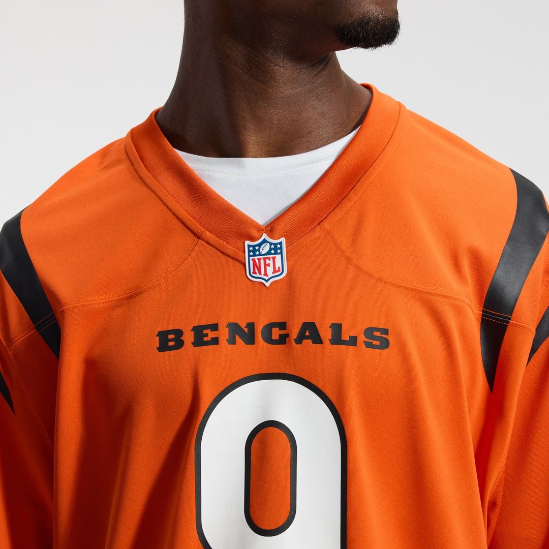 Cincinnati Bengals Joe Burrow Nike White Game Jersey