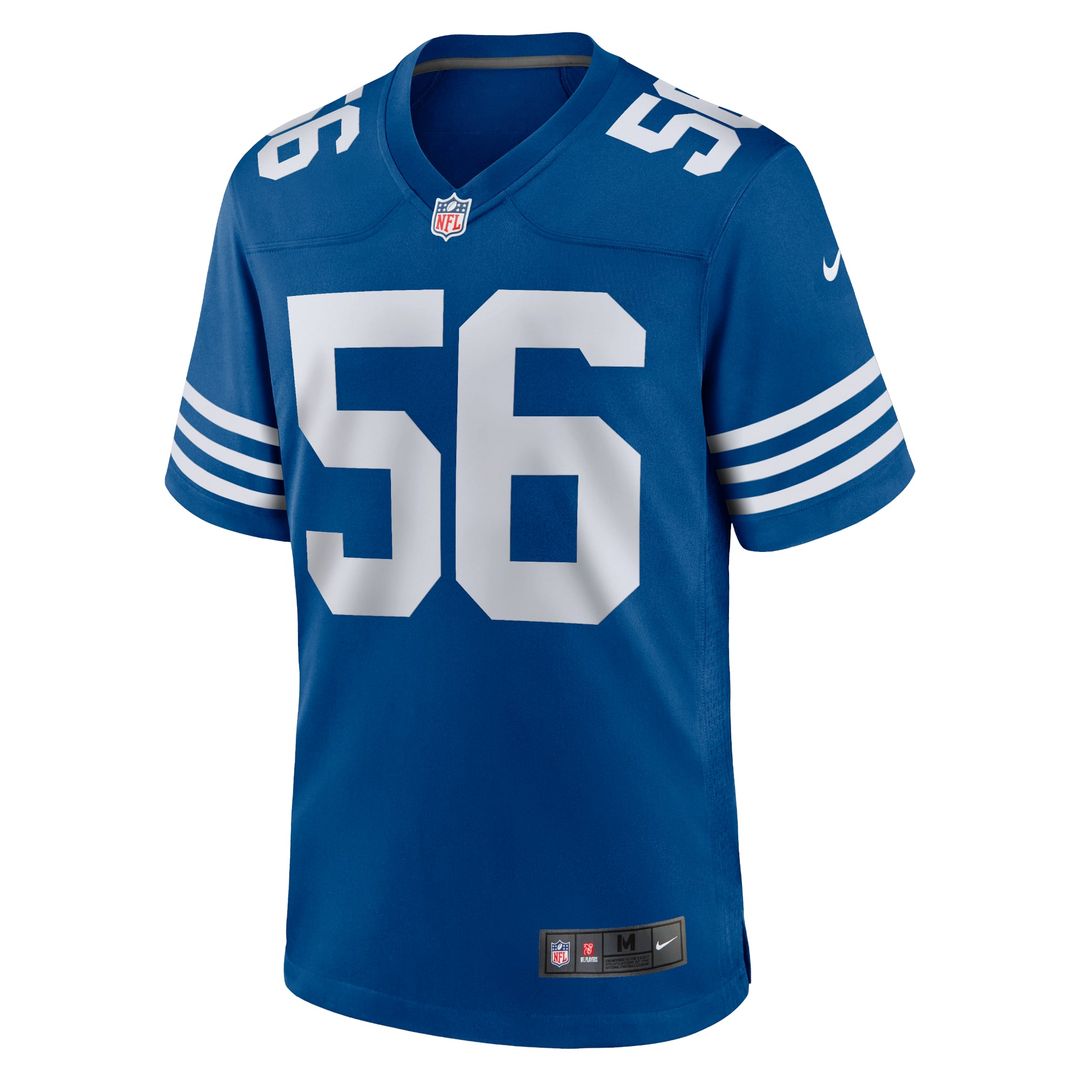 Indianapolis Colts Quenton Nelson Nike White Game Player Jersey