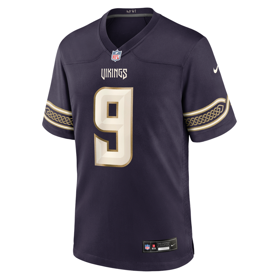 Minnesota Vikings J.J McCarthy Nike Purple 2026 Rivalries Collection Game Jersey