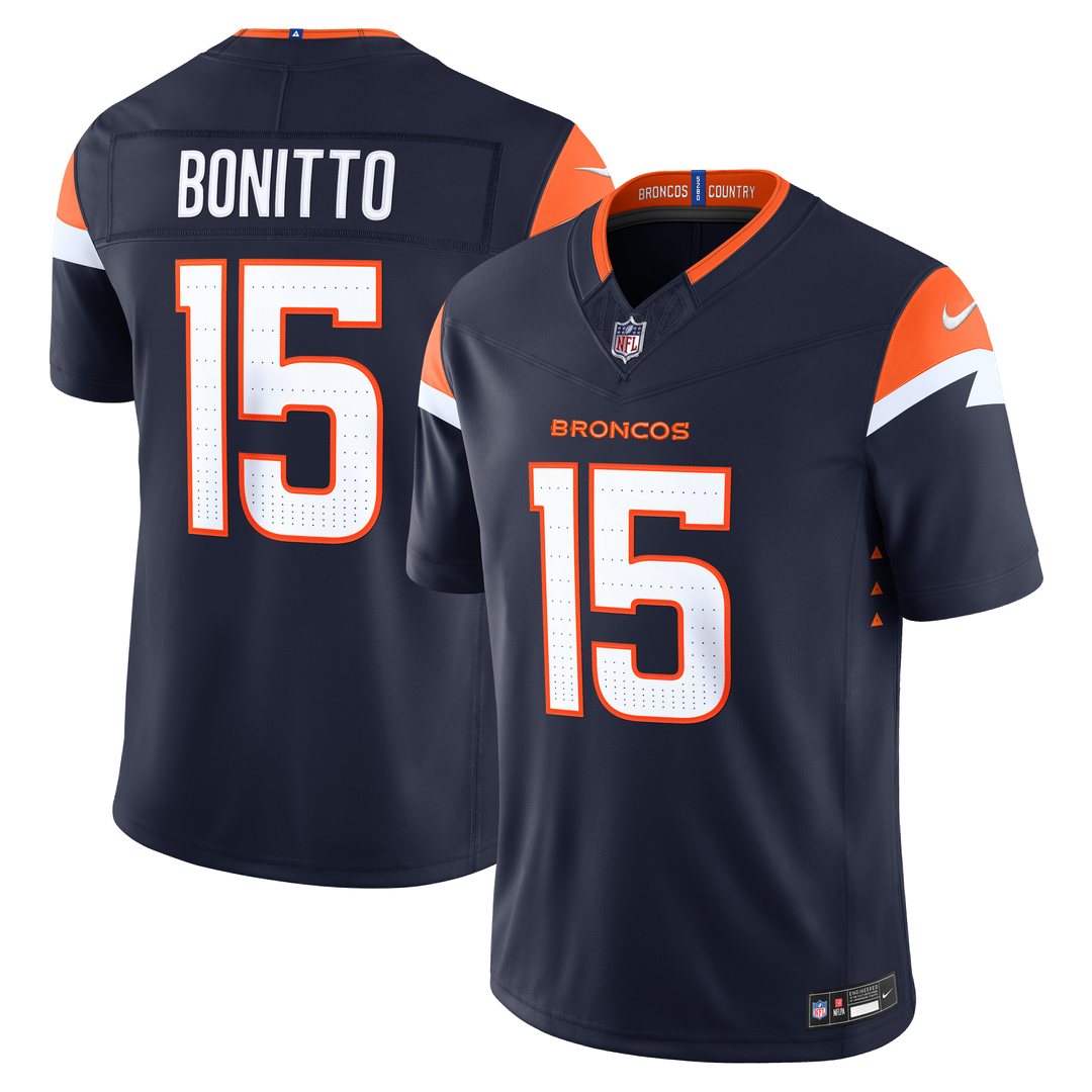 Denver Broncos Nik Bonitto Nike Orange Alternate Mile High Collection 1977 Throwback Vapor F.U.S.E. Stitched Limited Jersey