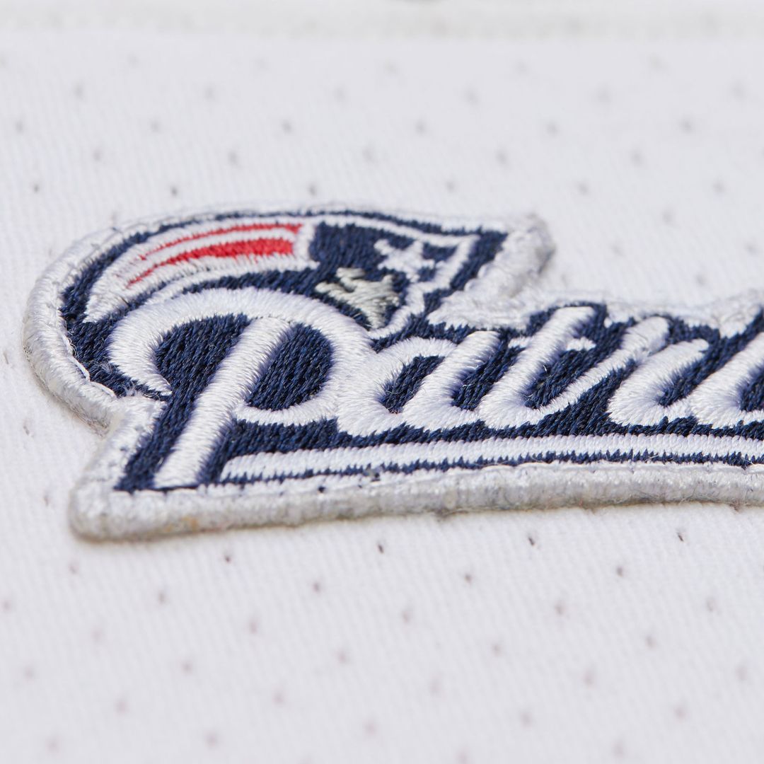 New England Patriots Tom Brady Mitchell & Ness Navy Super Bowl XXXVI Authentic Throwback Jersey