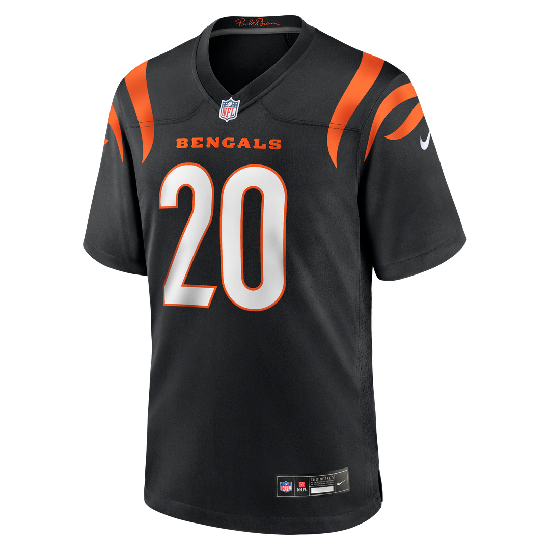 Cincinnati Bengals Lemar Parrish Nike Black Team Retired Game Jersey