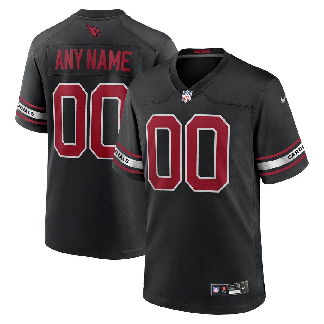 Arizona Cardinals Nike Cardinal Custom Game Jersey