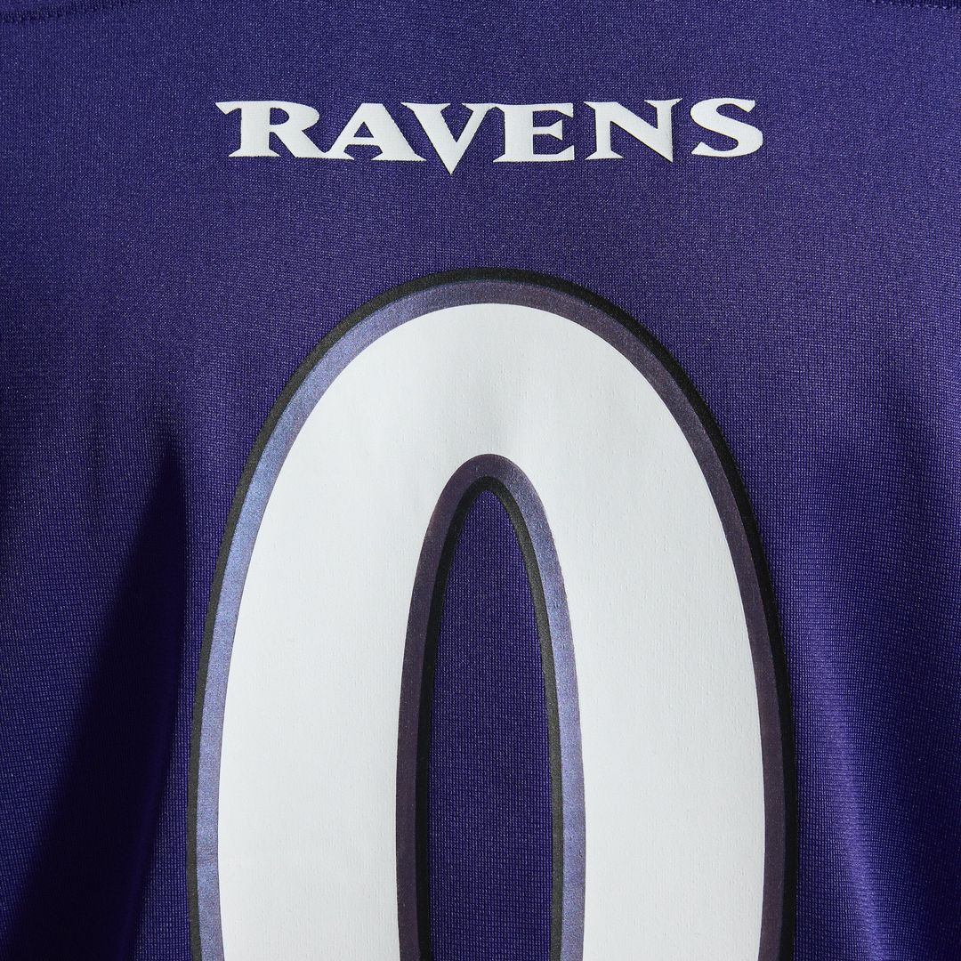 Baltimore Ravens Roquan Smith Nike Purple Team Game Jersey