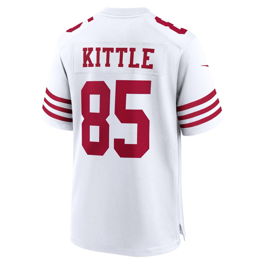 San Francisco 49ers George Kittle Nike Scarlet Player Game Jersey