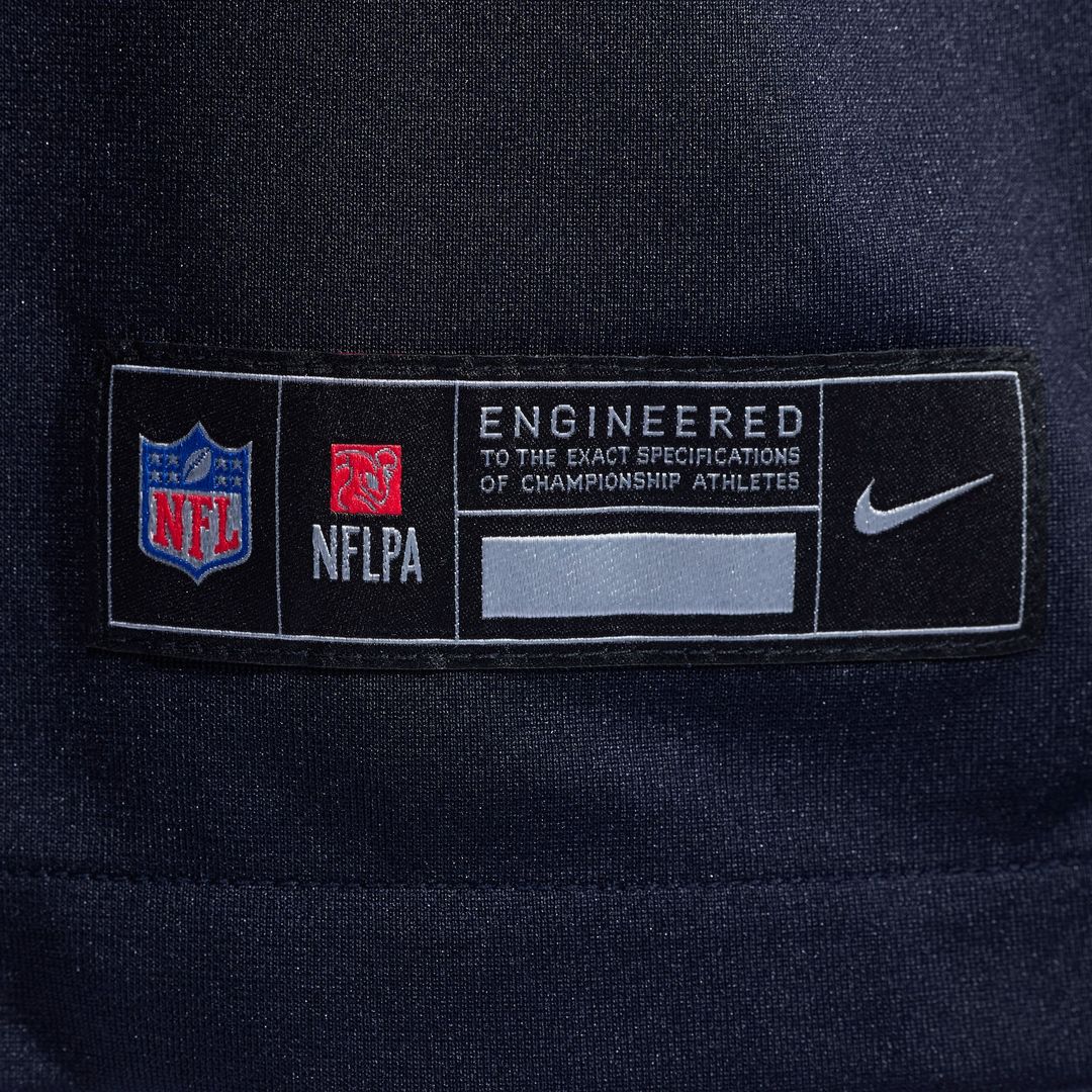 Houston Texans Tank Dell Nike Navy Game Jersey