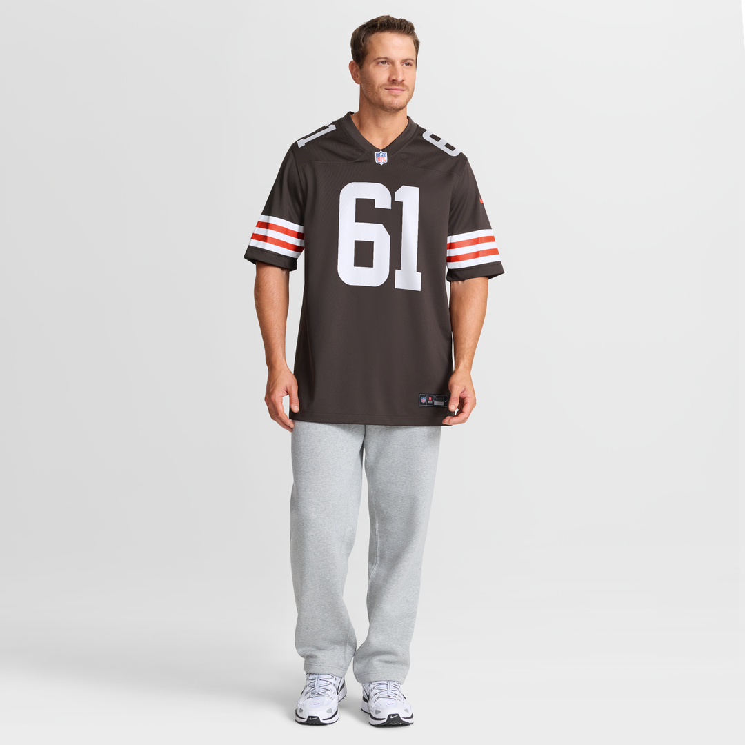 Cleveland Browns Chris Williams Nike Brown Team Game Jersey