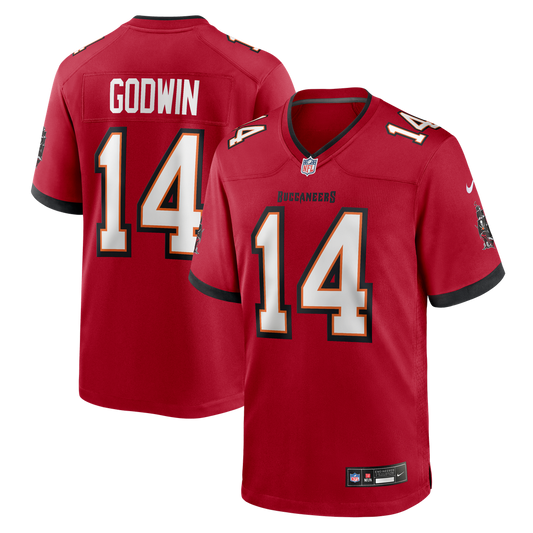 Tampa Bay Buccaneers Chris Godwin Nike Red Game Jersey