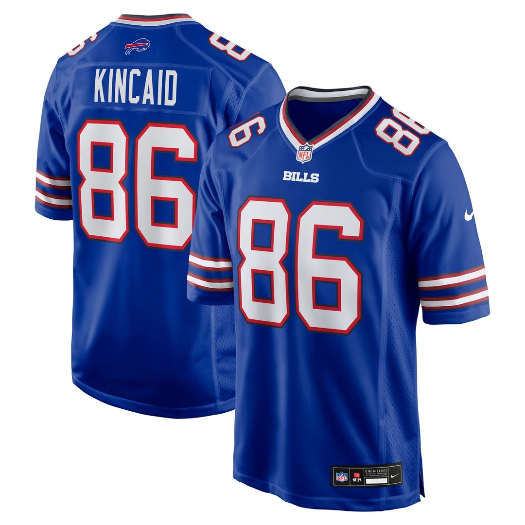Buffalo Bills Dalton Kincaid Nike Gray Nickel City Game Jersey
