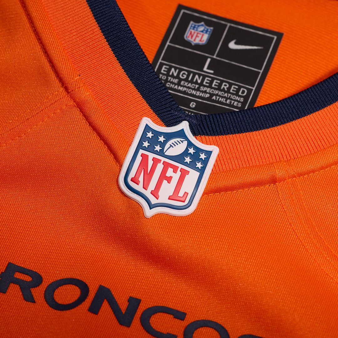 Denver Broncos Courtland Sutton Nike Orange Mile High Collection Game Jersey