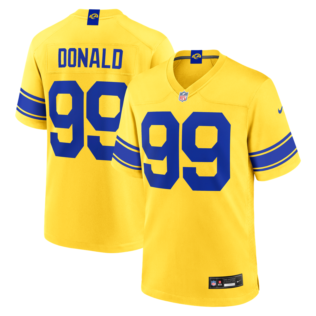 Los Angeles Rams Aaron Donald Nike White Game Jersey