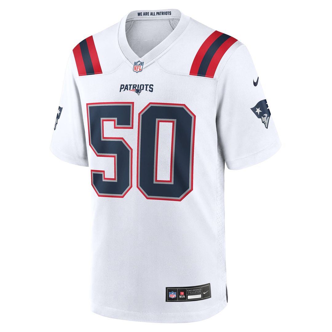 New England Patriots Mike Vrabel Nike Navy Game Retired Player Jersey