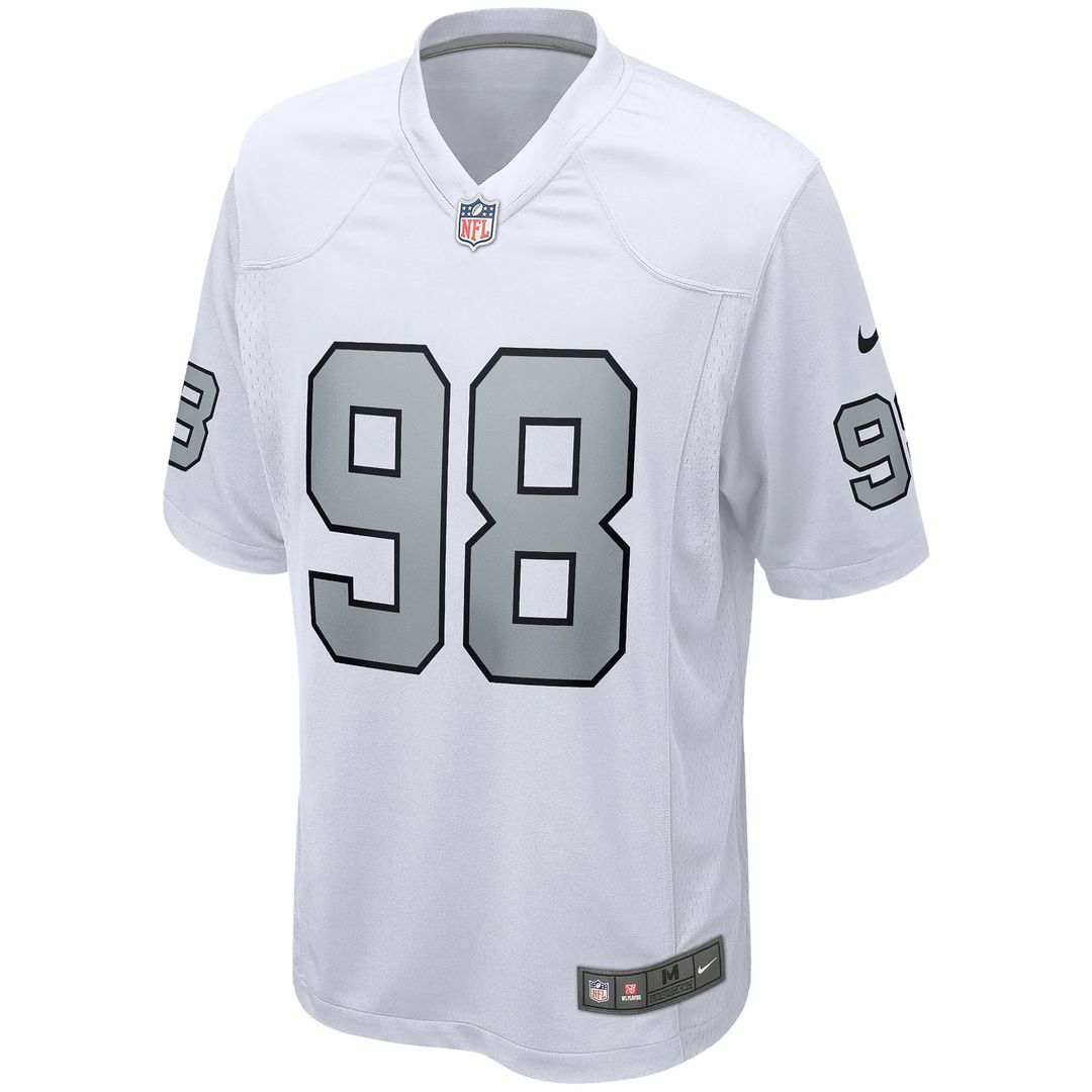 Las Vegas Raiders Maxx Crosby Nike Black Game Jersey