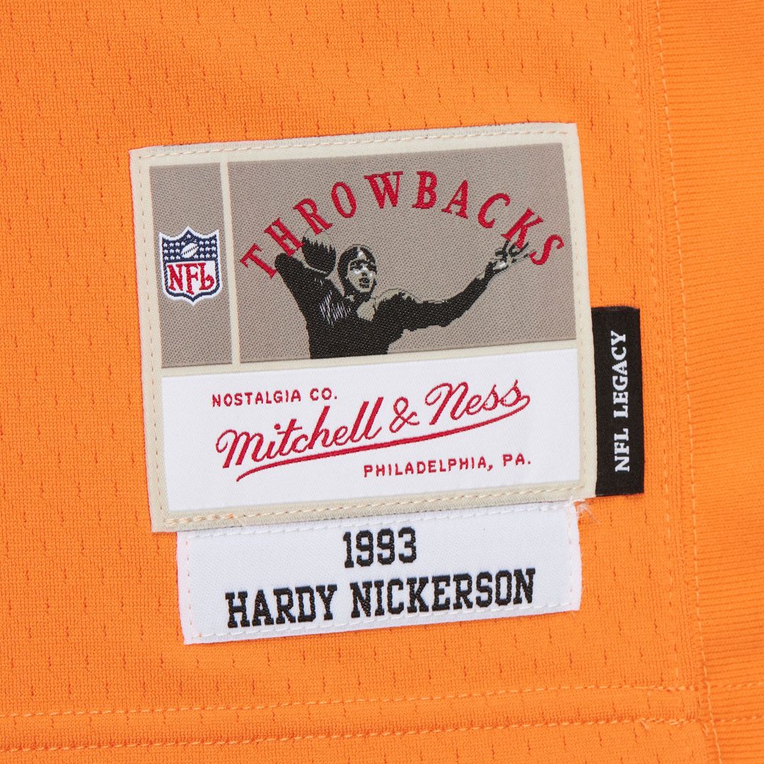 Tampa Bay Buccaneers Hardy Nickerson Mitchell & Ness Orange 1993 Legacy Replica Jersey