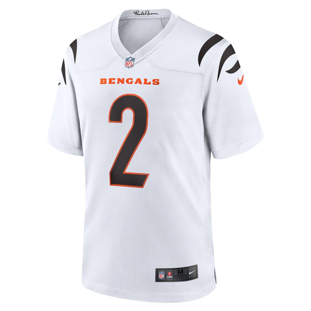 Cincinnati Bengals Evan McPherson Nike White Game Player Jersey