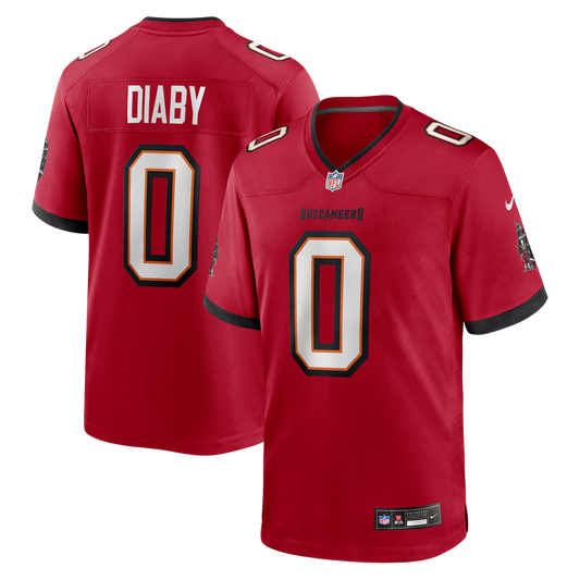 Tampa Bay Buccaneers YaYa Diaby Nike Red Game Jersey