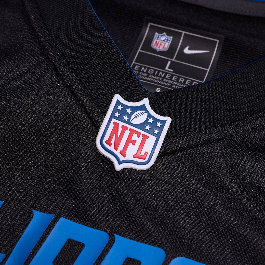 Detroit Lions Barry Sanders Nike Black 2nd Alternate Retired Player Game Jersey