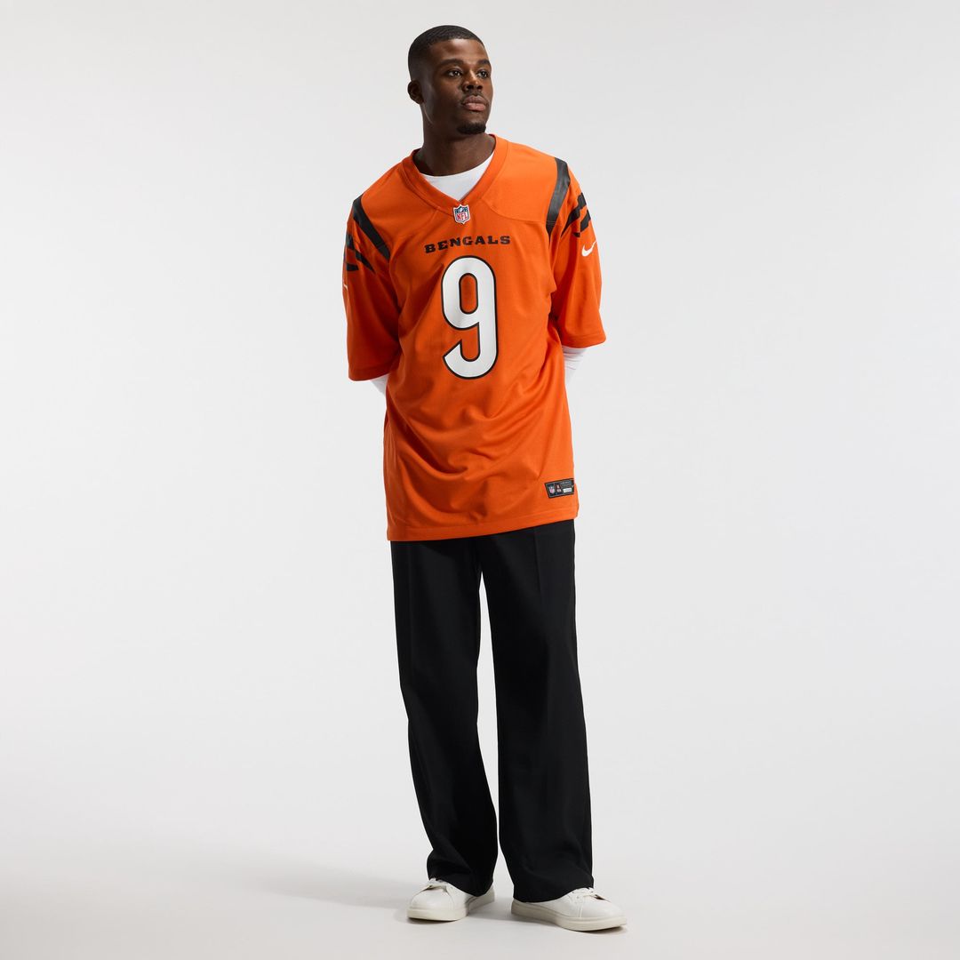 Cincinnati Bengals Joe Burrow Nike White Game Jersey
