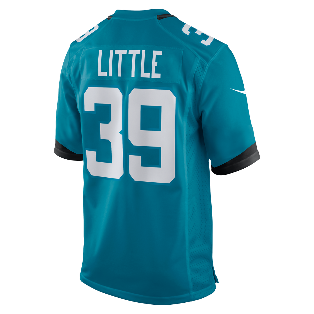 Jacksonville Jaguars Cam Little Nike Teal Team Game Jersey