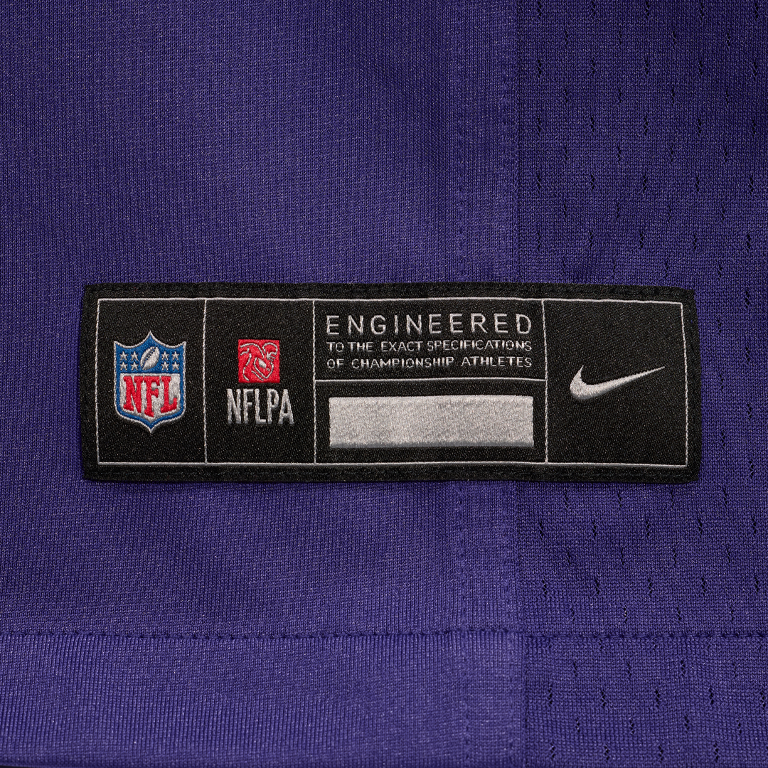 Baltimore Ravens LaJohntay Wester Nike Purple Team Game Jersey
