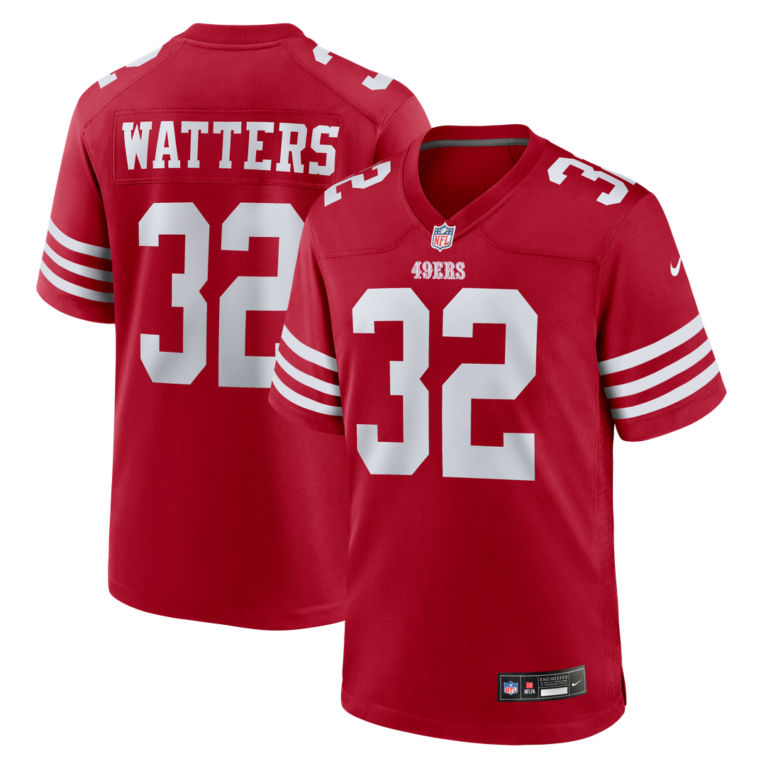 San Francisco 49ers Ricky Watters Nike Scarlet Retired Player Game Jersey