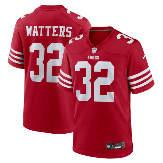 San Francisco 49ers Ricky Watters Nike Scarlet Retired Player Game Jersey