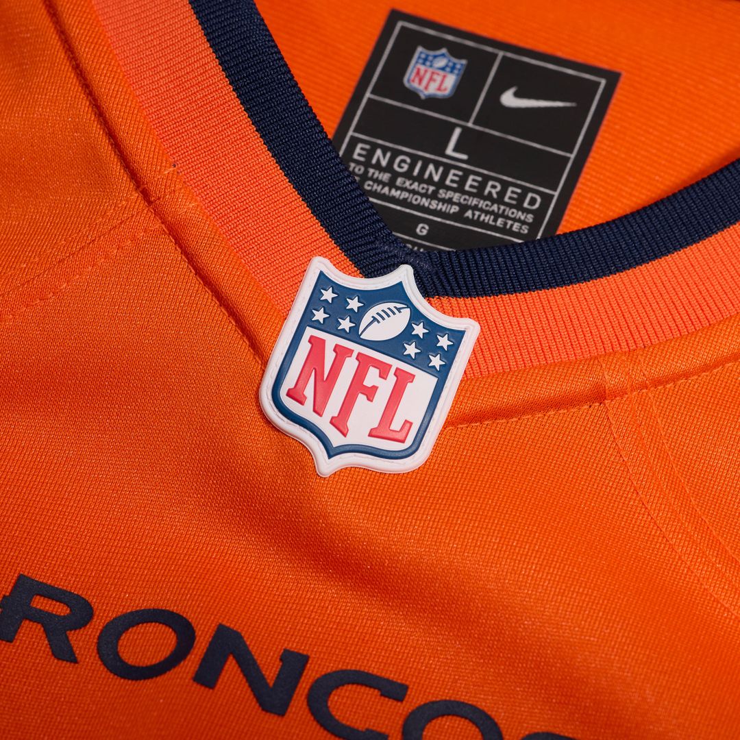 Denver Broncos Tyler Onyedim Nike Orange Game Jersey