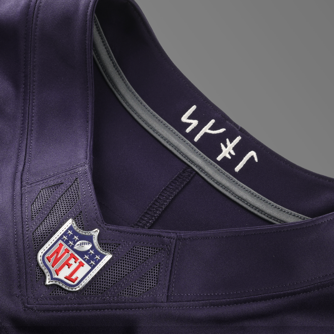 Minnesota Vikings Jordan Addison Nike Purple 2026 Rivalries Collection Stitched Limited Jersey