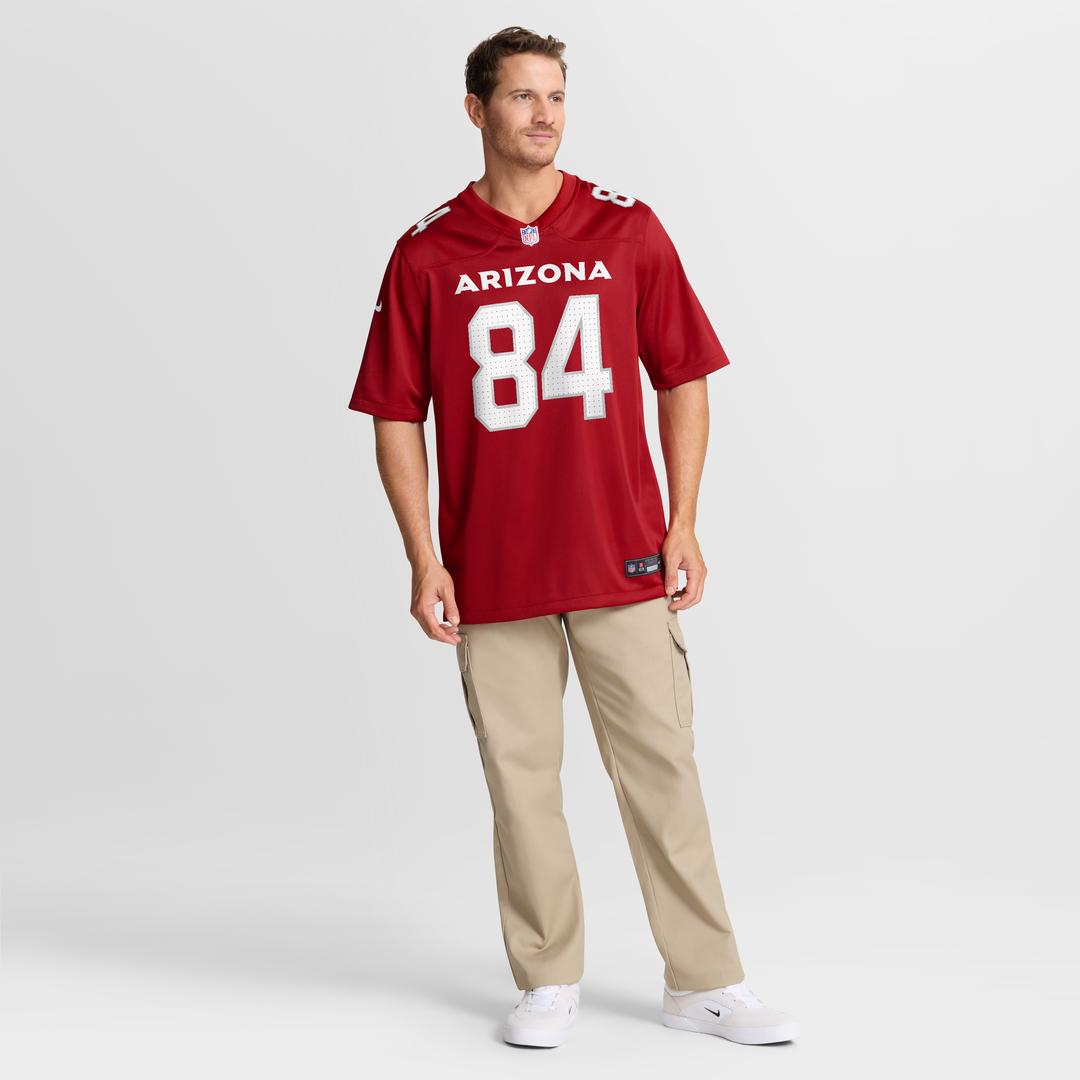 Arizona Cardinals Elijah Higgins Nike Cardinal Team Game Jersey