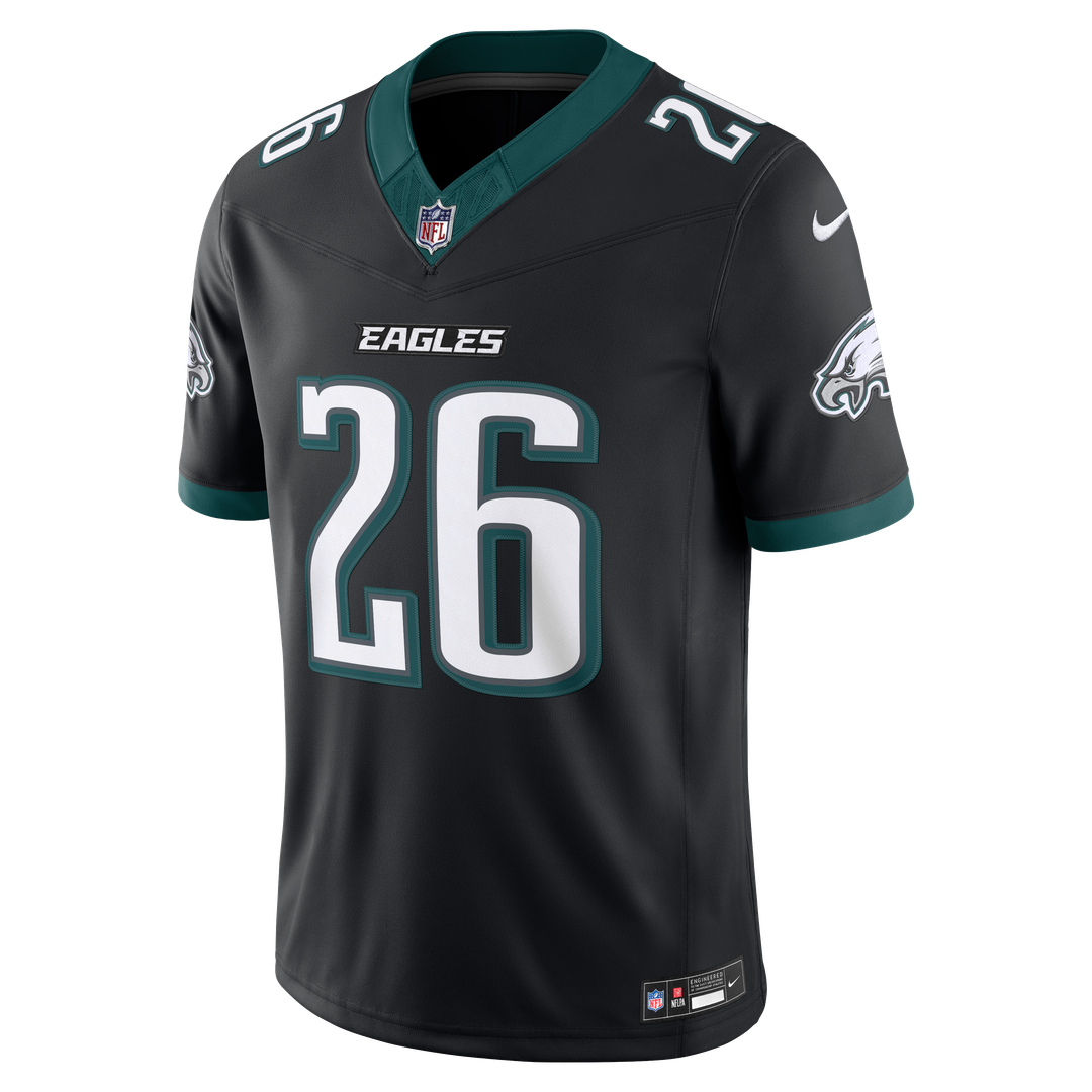 Philadelphia Eagles Saquon Barkley Nike Kelly Green Alternate Vapor F.U.S.E. Stitched Limited Jersey