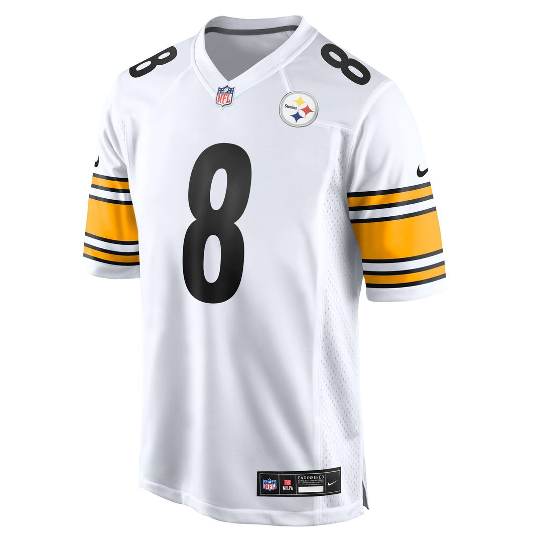 Pittsburgh Steelers Aaron Rodgers Nike Gold Alternate 1933 Throwback Game Jersey