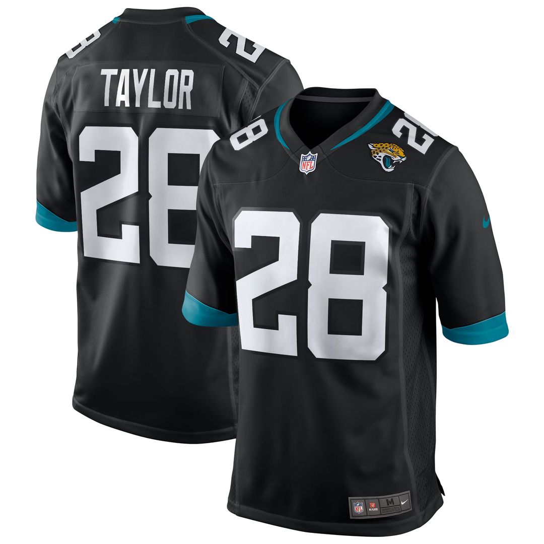 Jacksonville Jaguars Fred Taylor Nike Black Retired Player Alternate Game Jersey