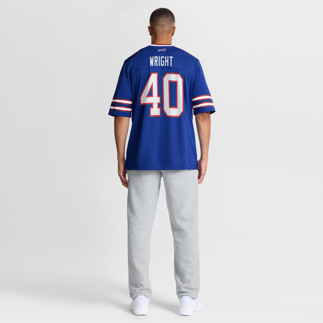 Buffalo Bills Matthew Wright Nike Royal Team Game Jersey