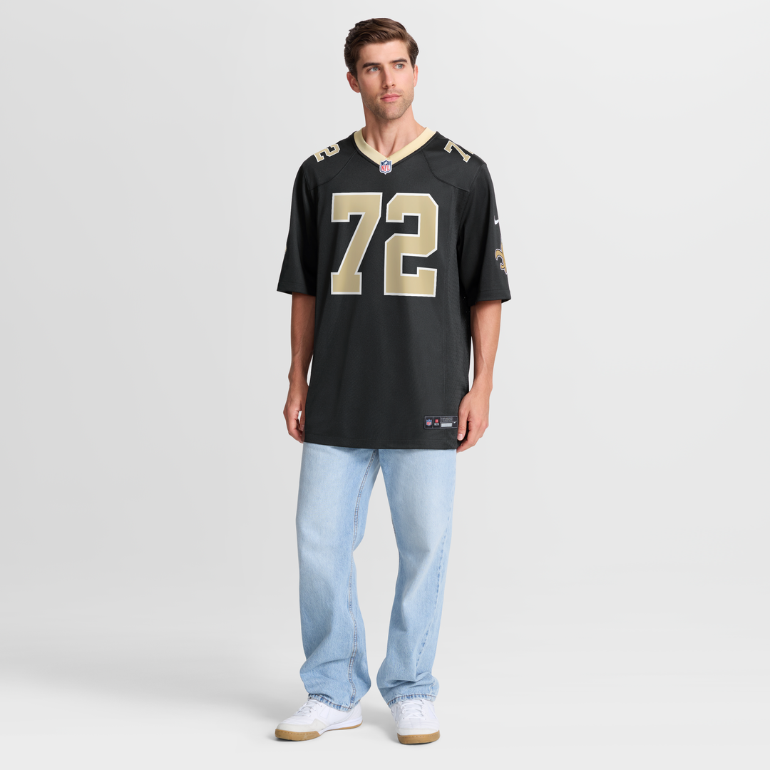New Orleans Saints Asim Richards Nike Black Team Game Jersey
