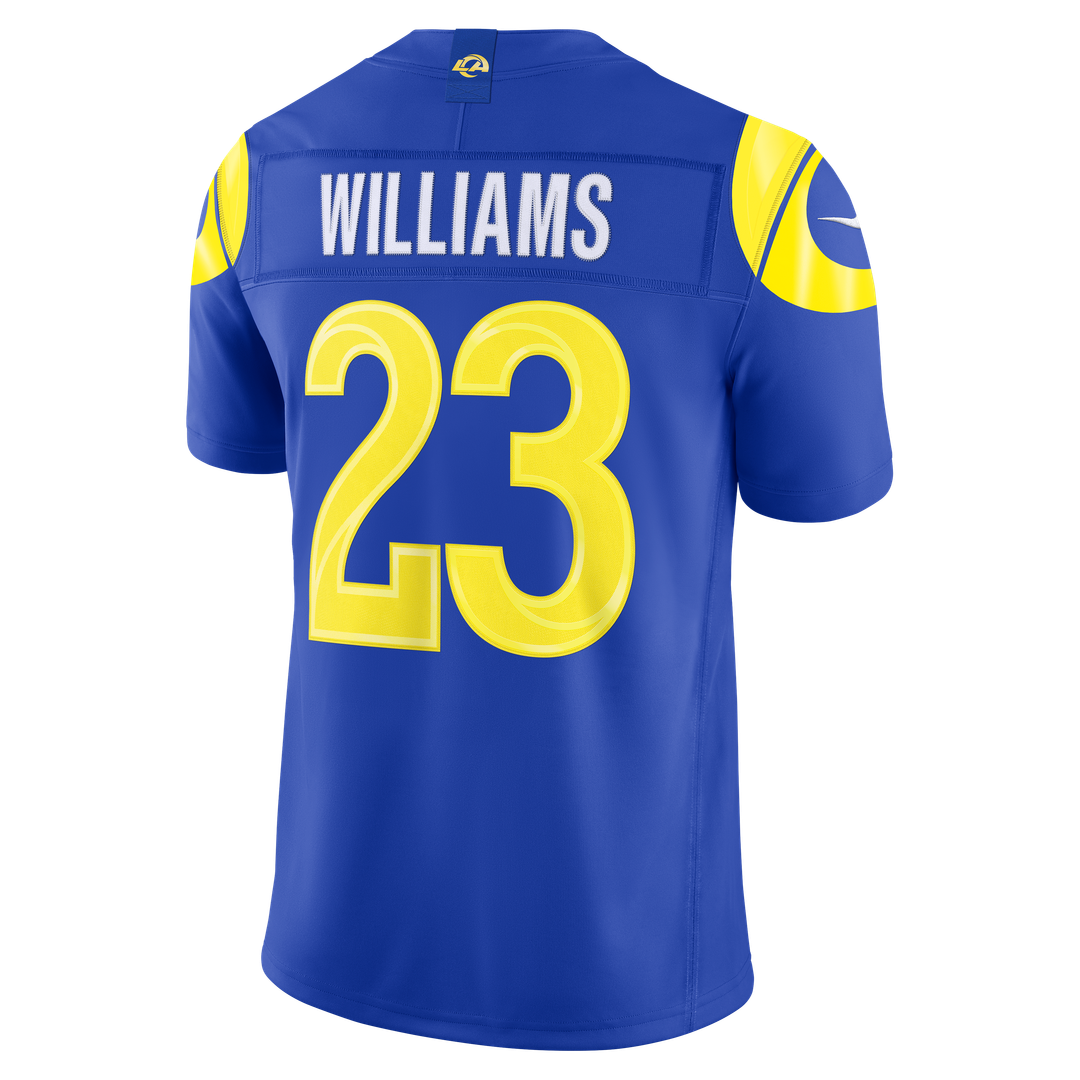Los Angeles Rams Kyren Williams Nike Royal Team Vapor F.U.S.E. Stitched Limited Jersey