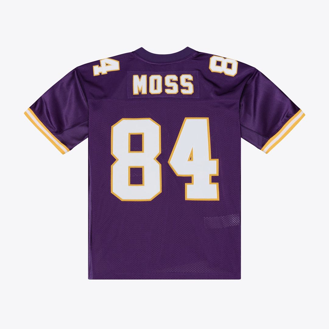 Minnesota Vikings Randy Moss Mitchell & Ness Purple 2001 Authentic Throwback Jersey