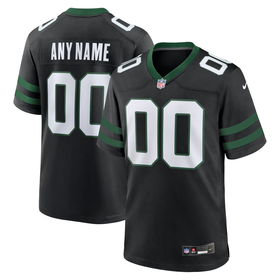 New York Jets Nike Legacy Green Custom Game Jersey