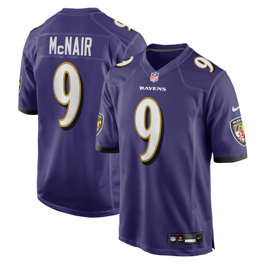 Baltimore Ravens Steve McNair Nike Purple Game Retired Player Jersey