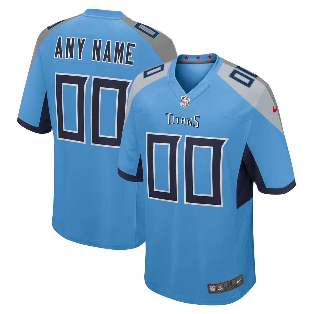 Tennessee Titans Nike White Custom Game Jersey