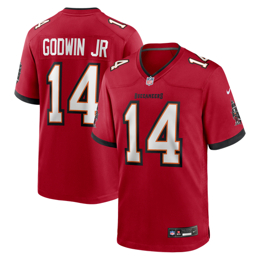 Tampa Bay Buccaneers Chris Godwin Jr. Nike Red Game Player Jersey