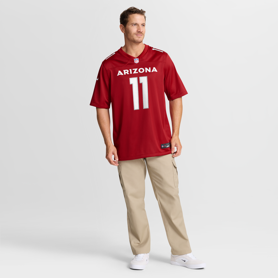 Arizona Cardinals Larry Fitzgerald Nike Cardinal Team Retired Game Jersey