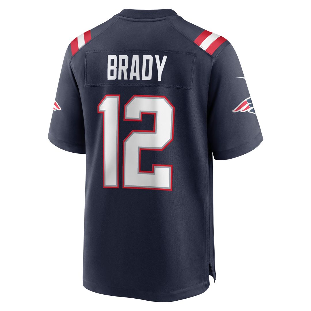 New England Patriots Tom Brady Nike White Retired Game Jersey